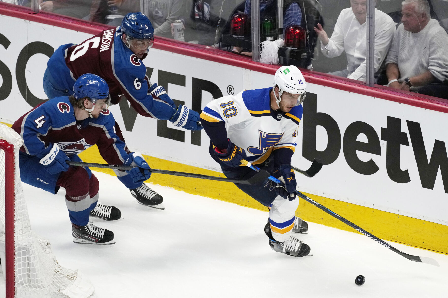 Blues Avalanche Hockey